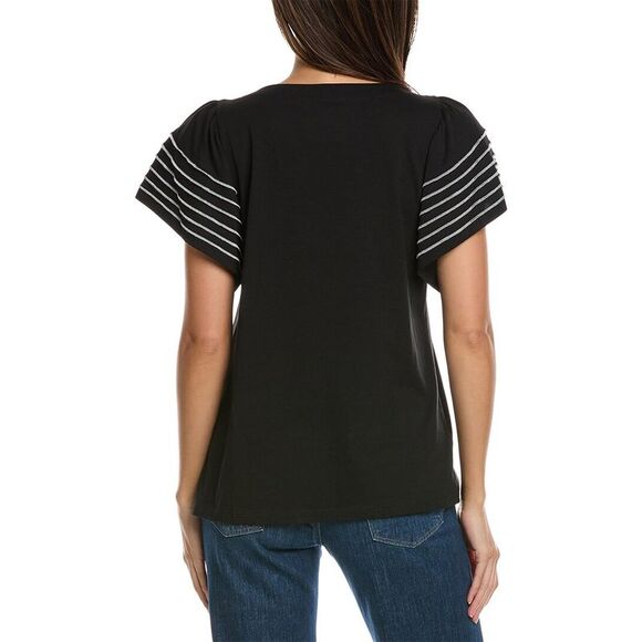 Jones New York Flutter Sleeve Top - Picture 2 of 3